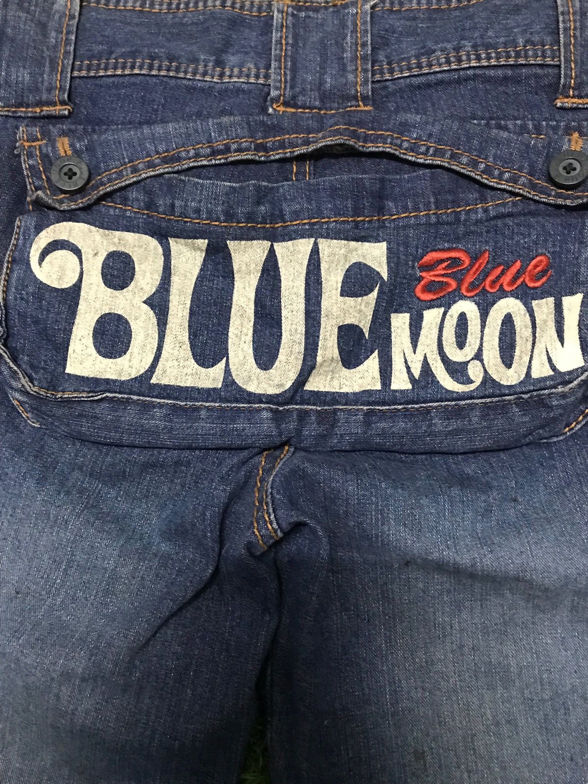 FLARED‼️‼️ Blue Moon Blue Multipocket Denim Jeans