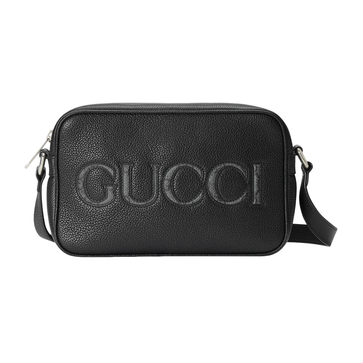 Gucci GUCCI Black Leather Mini Shoulder Bag New & Authentic Size ONE SIZE - 1 Thumbnail