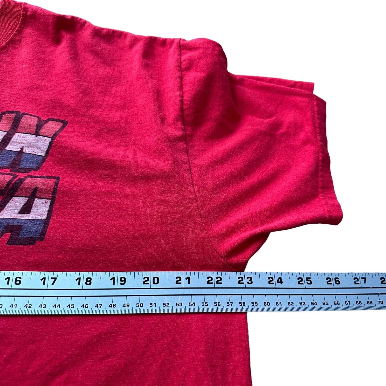 Fruit Of The Loom Vintage Captain America T-Shirt Mens XL Red Cartoon Cotton Size US XL / EU 56 / 4 - 6 Thumbnail