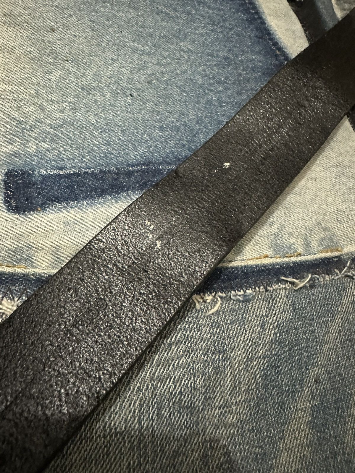 Diesel × Genuine Leather Diesel Leather Belt Size ONE SIZE - 7 Thumbnail