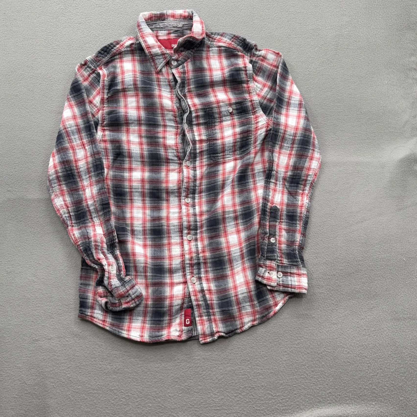 Gramicci Gramicci Shirt Mens Medium Red Black Plaid Button Down Flannel Casual Outdoors Hiking Size US M / EU 48-50 / 2 - 2 Thumbnail