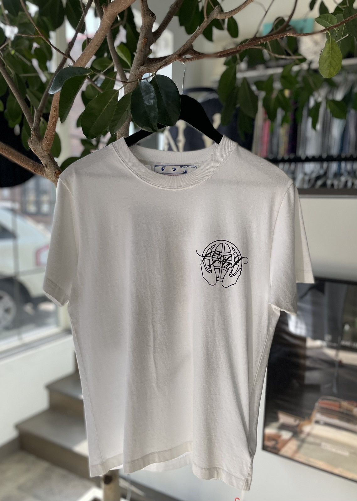 Off-White OFF-WHITE Hand Arrow Tee Size US L / EU 52-54 / 3 - 1 Thumbnail