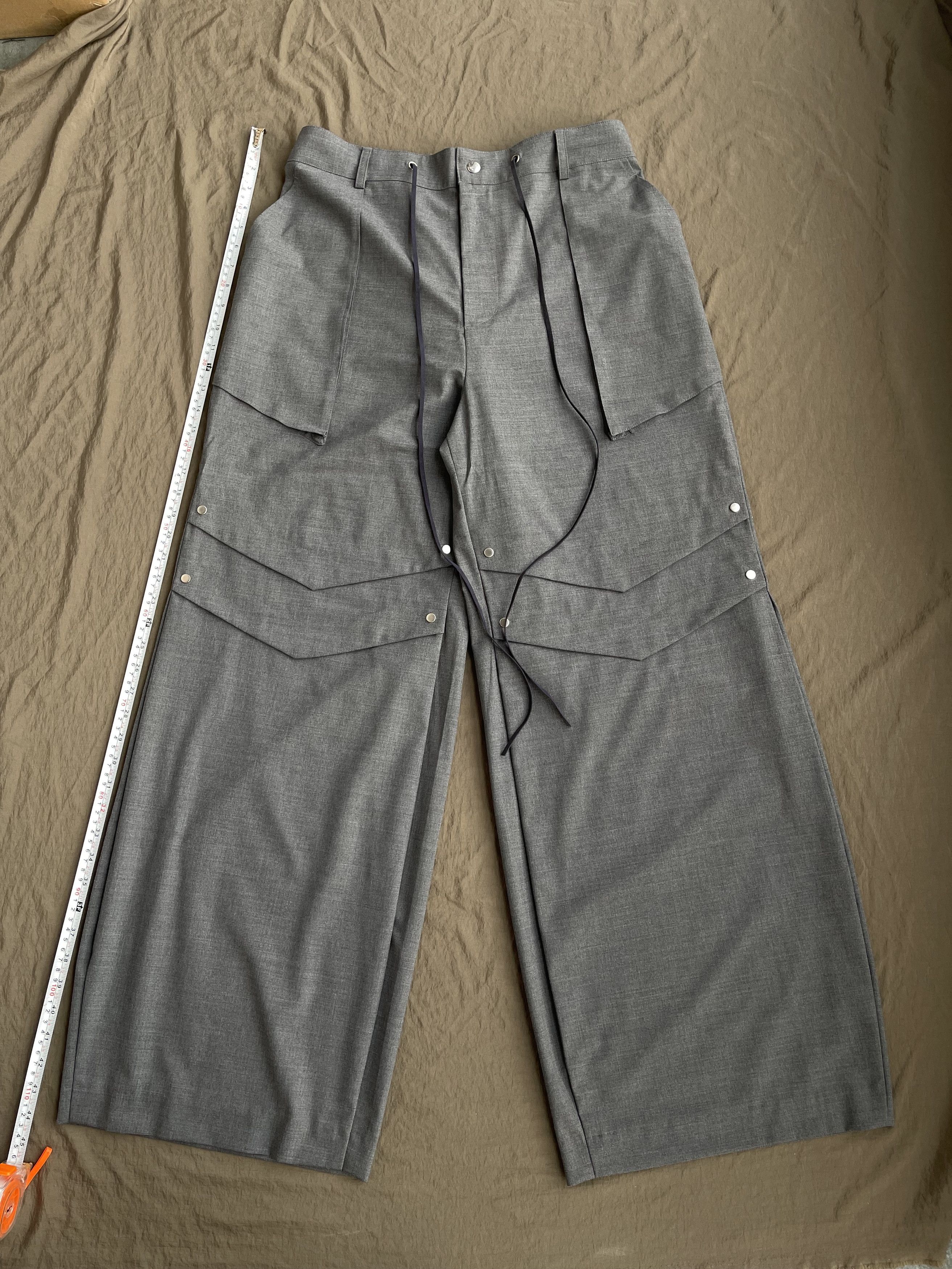 CMMAWEAR Cmmawear Chevalier Knee Trousers (Thunderstorm Grey) | Grailed