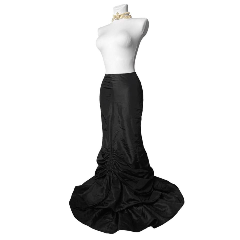 Vintage Avant - Garde asymmetric nylon maxi draped Size 25" / US 0 / IT 36 - 1 Thumbnail