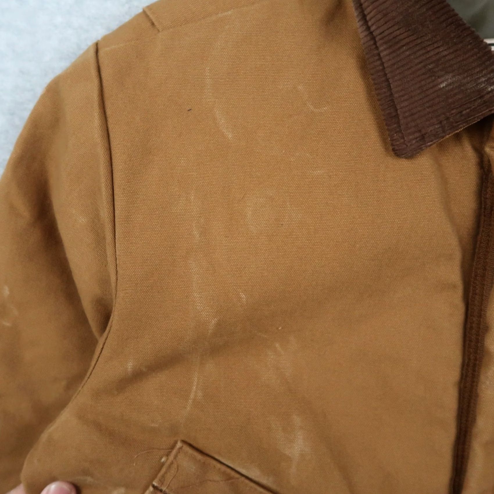 Walls VINTAGE Walls Cropped Detroit Jacket Brown Insulated Canvas 90s Grunge Denim? (Note: original title does not include Denim) Size US 32 / EU 48 - 6 Thumbnail