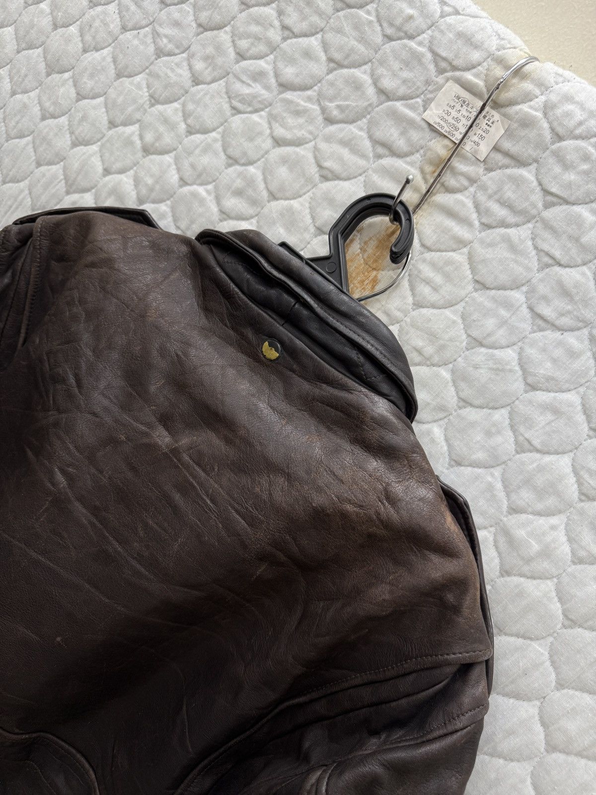Genuine Leather 🔥🔥🔥ARCHIVE VTG A2 LEATHER FLIGHT JACKET Size US M / EU 48-50 / 2 - 15 Thumbnail