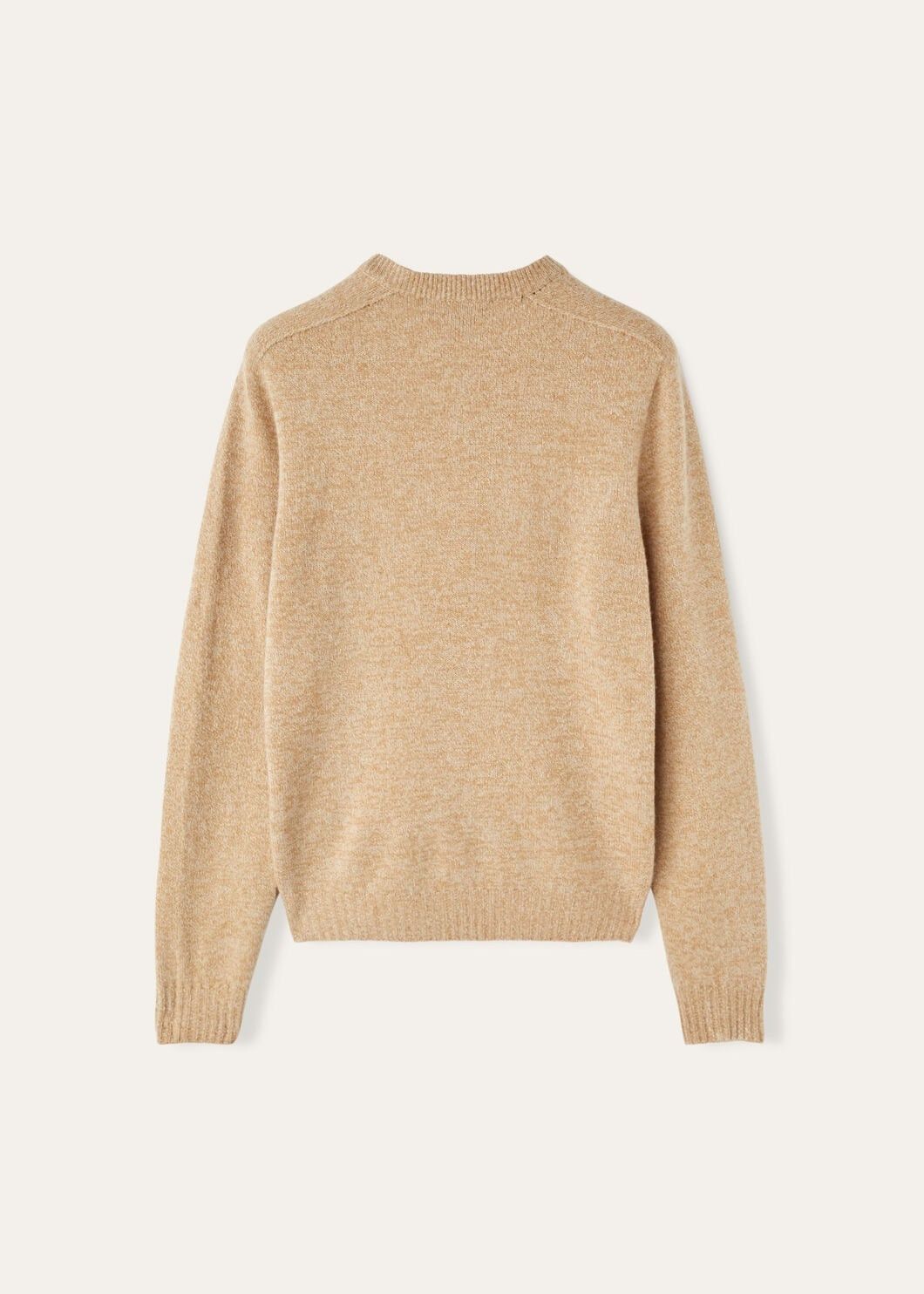 Loro Piana o1w1db10725 FAO6211 Mastallone Crewneck Sweater in Beige Size US L / EU 52-54 / 3 - 6 Thumbnail