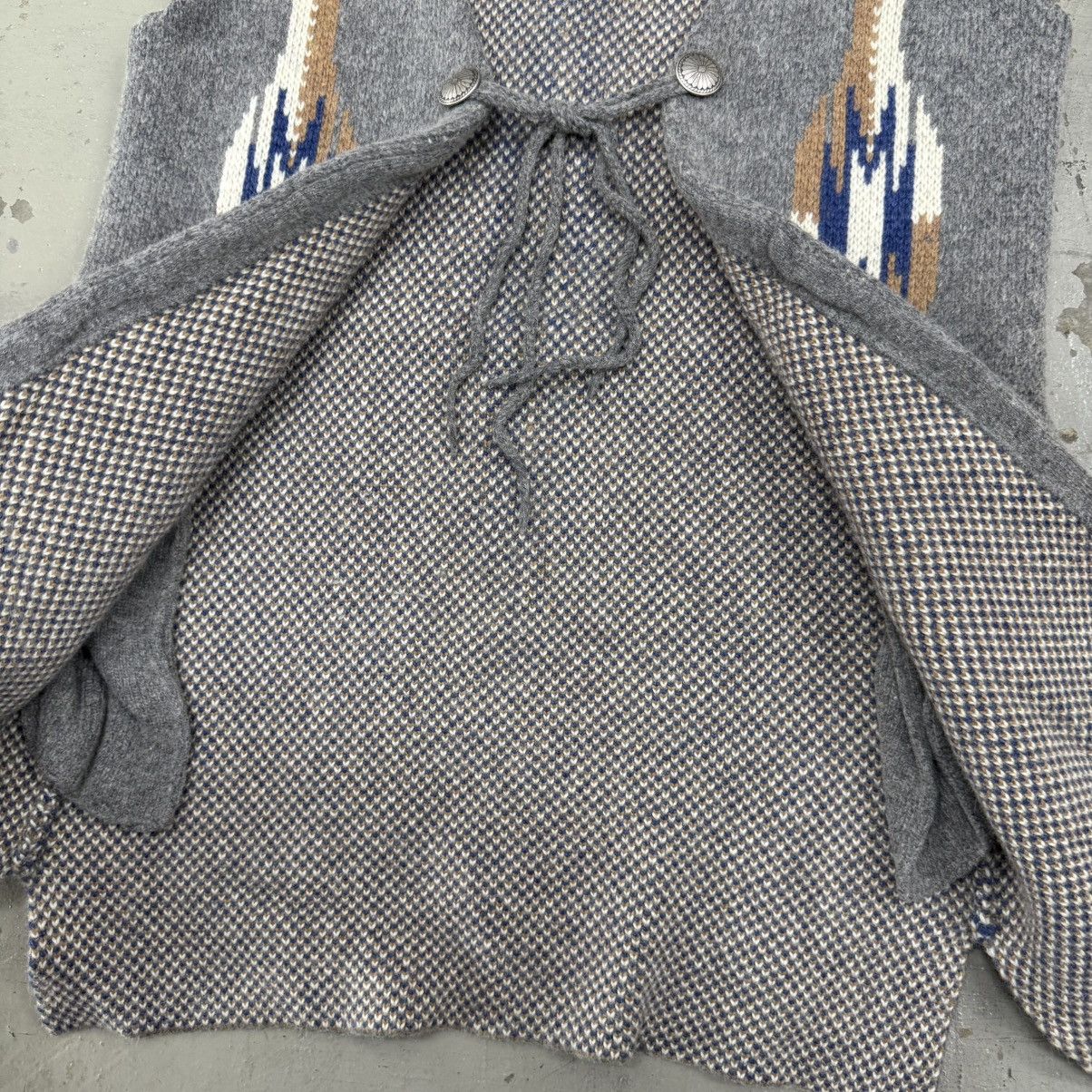 Japanese Brand Long Chimayo Wool Vest Western Niko and Size US M / EU 48-50 / 2 - 4 Thumbnail