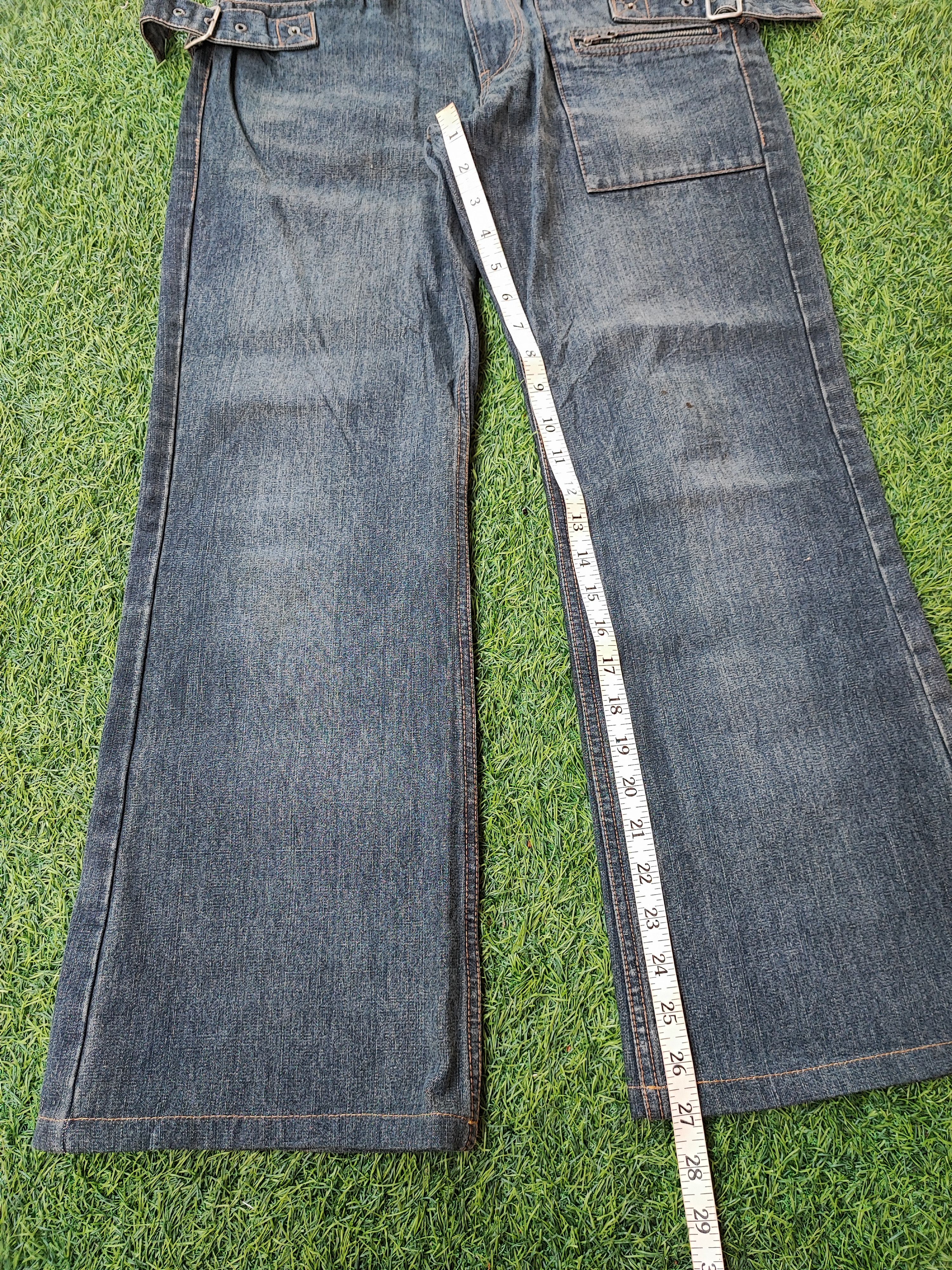 Kapital Ppfm vintage y2k grunge faded blue skater baggy jeans Size US 30 / EU 46 - 2 Thumbnail