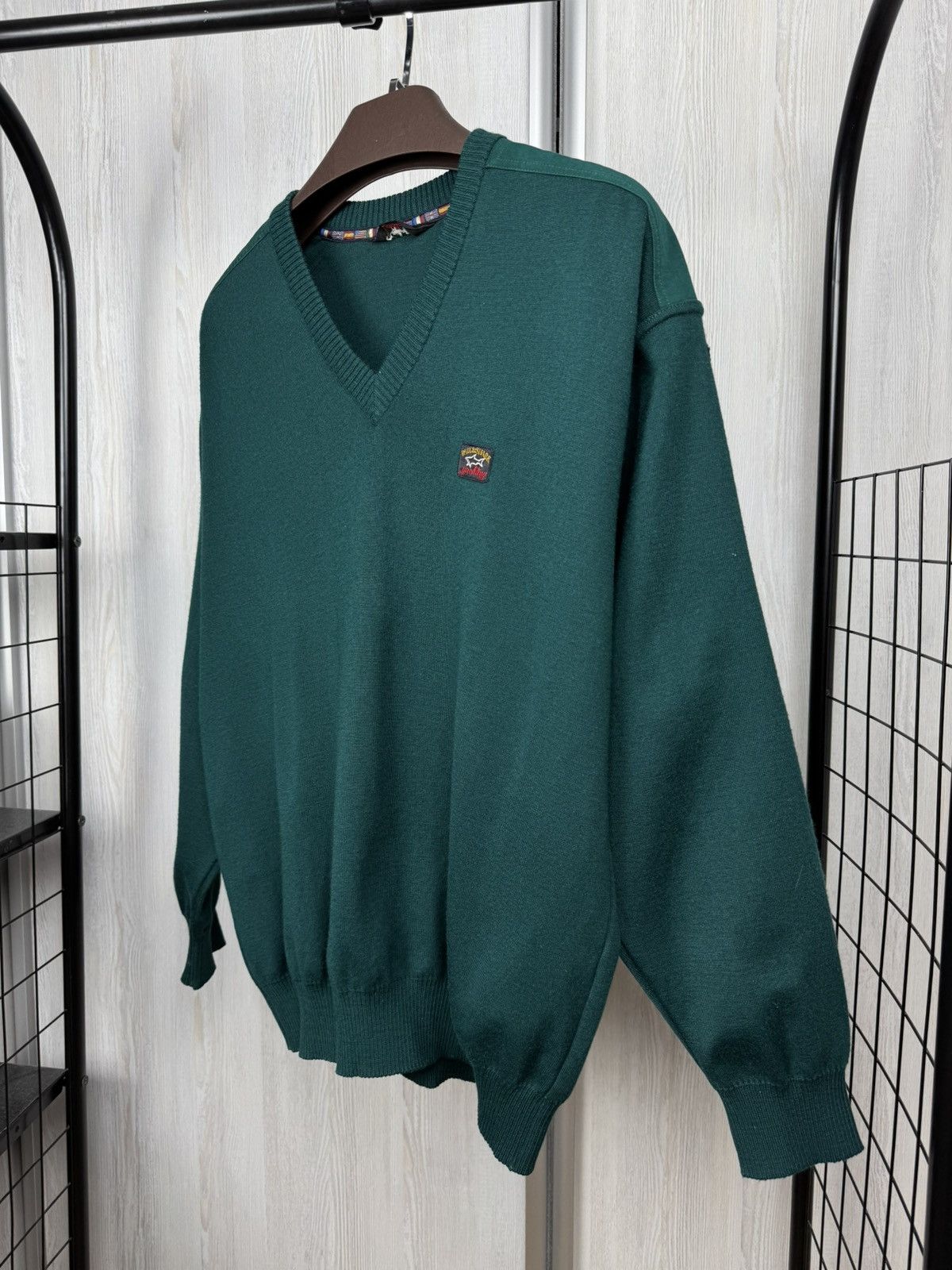 Paul & Shark PAUL & SHARK Yachting Jumper Pullover Wool Blend Elbow Patch Size US XL / EU 56 / 4 - 5 Thumbnail