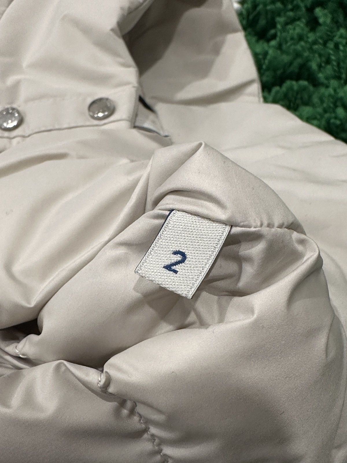Moncler Moncler Leather Trim Lanques Light Down Jacket Size US M / EU 48-50 / 2 - 7 Thumbnail