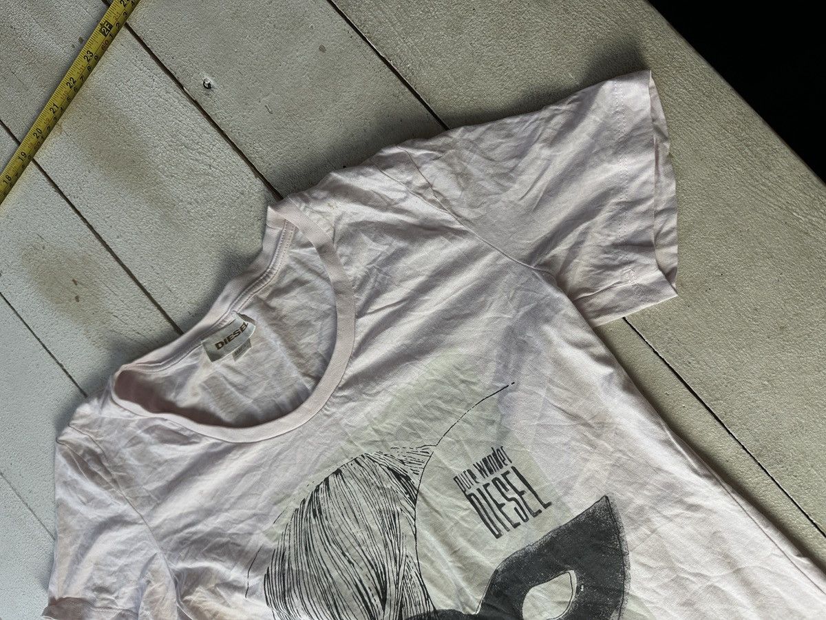 Diesel 🚨VINTAGE AVANT-GARDE DIESEL TEE LOGO Y2k OPIUM Size L / US 10 / IT 46 - 2 Thumbnail