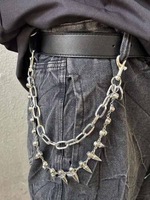 VIBE Rivet Double Layered Chain Size ONE SIZE - 8 Thumbnail