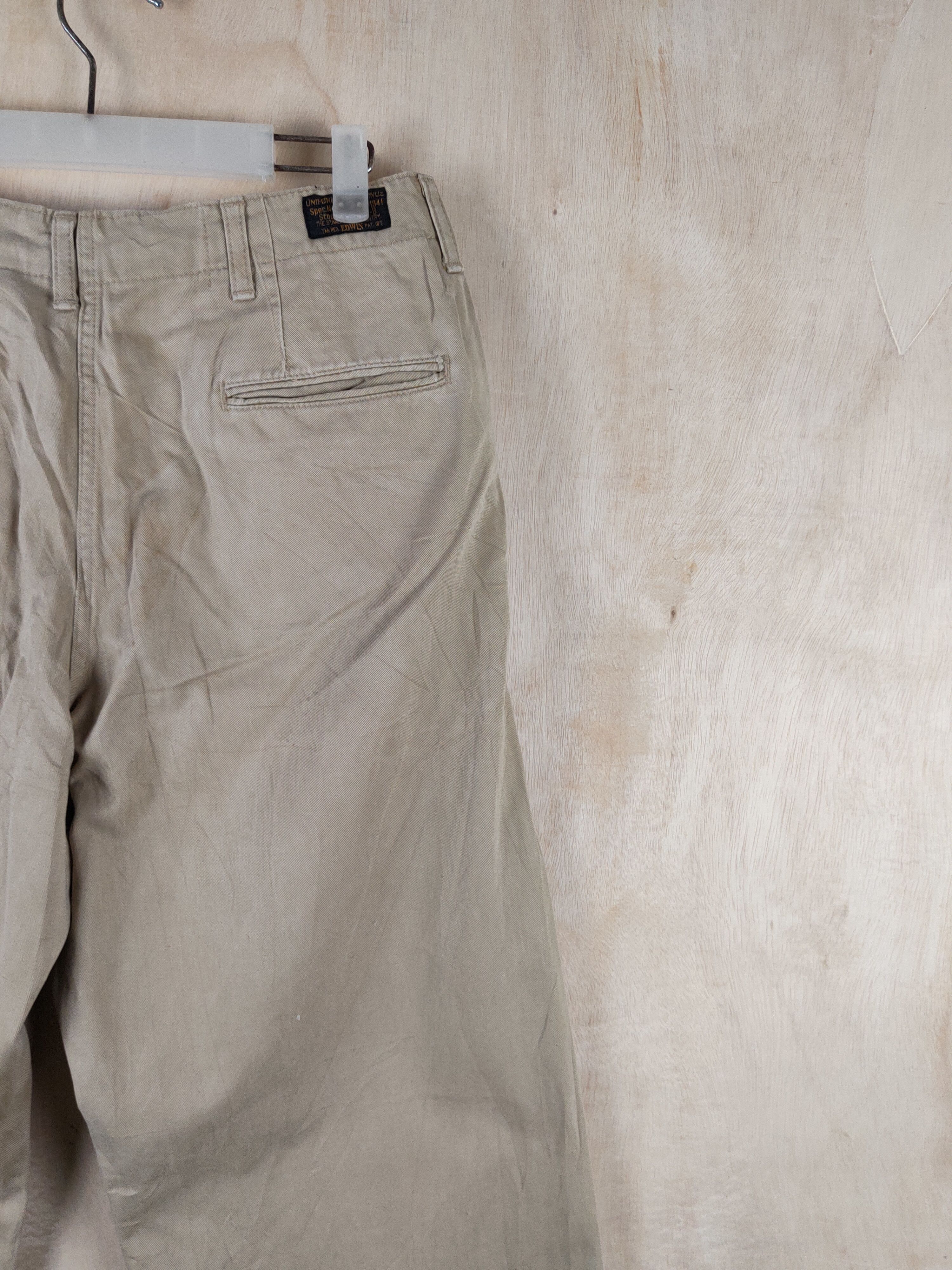 Edwin Edwin Beige chinos vintage Casual Pants #S2514 Size US 29 - 11 Thumbnail