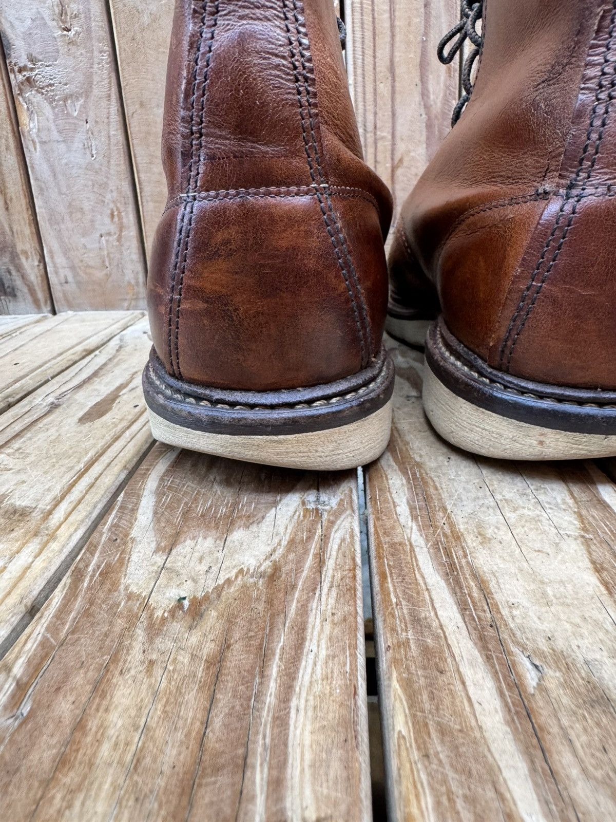 Red Wing Red Wing 1907 Copper Rough Brown Boots US 8 D |UK 7 | EUR 41 Size US 8 / EU 41 - 9 Thumbnail