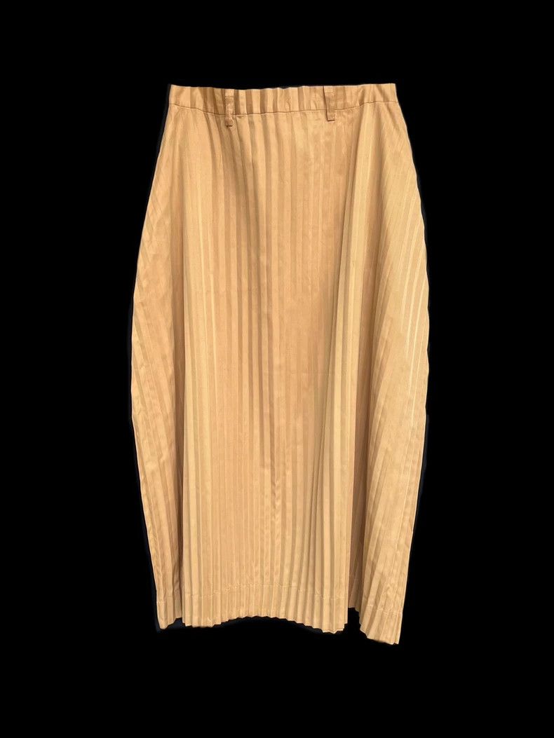 Issey Miyake Issey Miyake size:m Brown pleated skirt Size 42" / US 20 - 3 Thumbnail