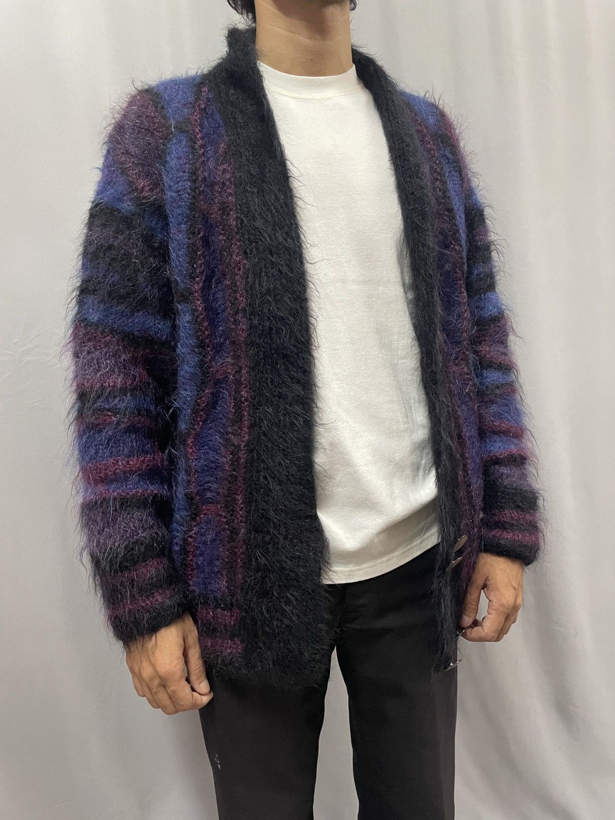Designer × Vintage Vintage mohair knit cardigan Size US M / EU 48-50 / 2 - 4 Thumbnail