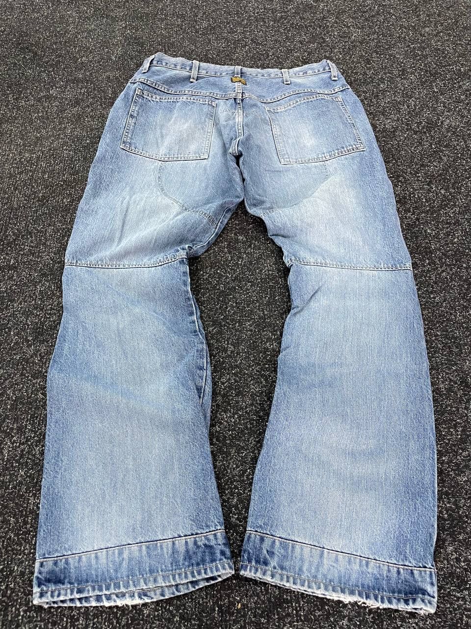 G-Star × Hysteric Glamour × Le Grande Bleu (L.G.B.) GSTAR HYSTERIC GLAMOUR BALENCIAGA STYLE FLARED PANTS Size US 36 / EU 52 - 2 Thumbnail