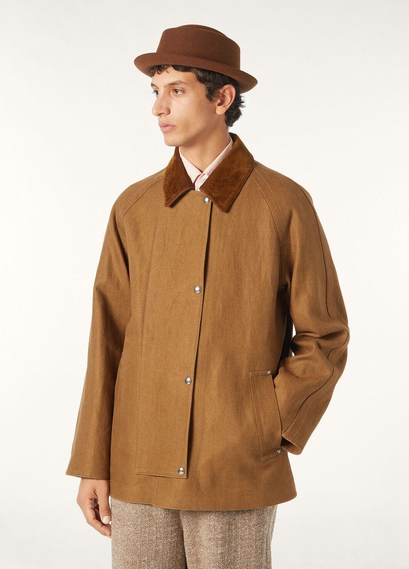 Loro Piana o1w1db10226 FAP1446 Morris Car Coat in Brown Size US L / EU 52-54 / 3 - 4 Thumbnail