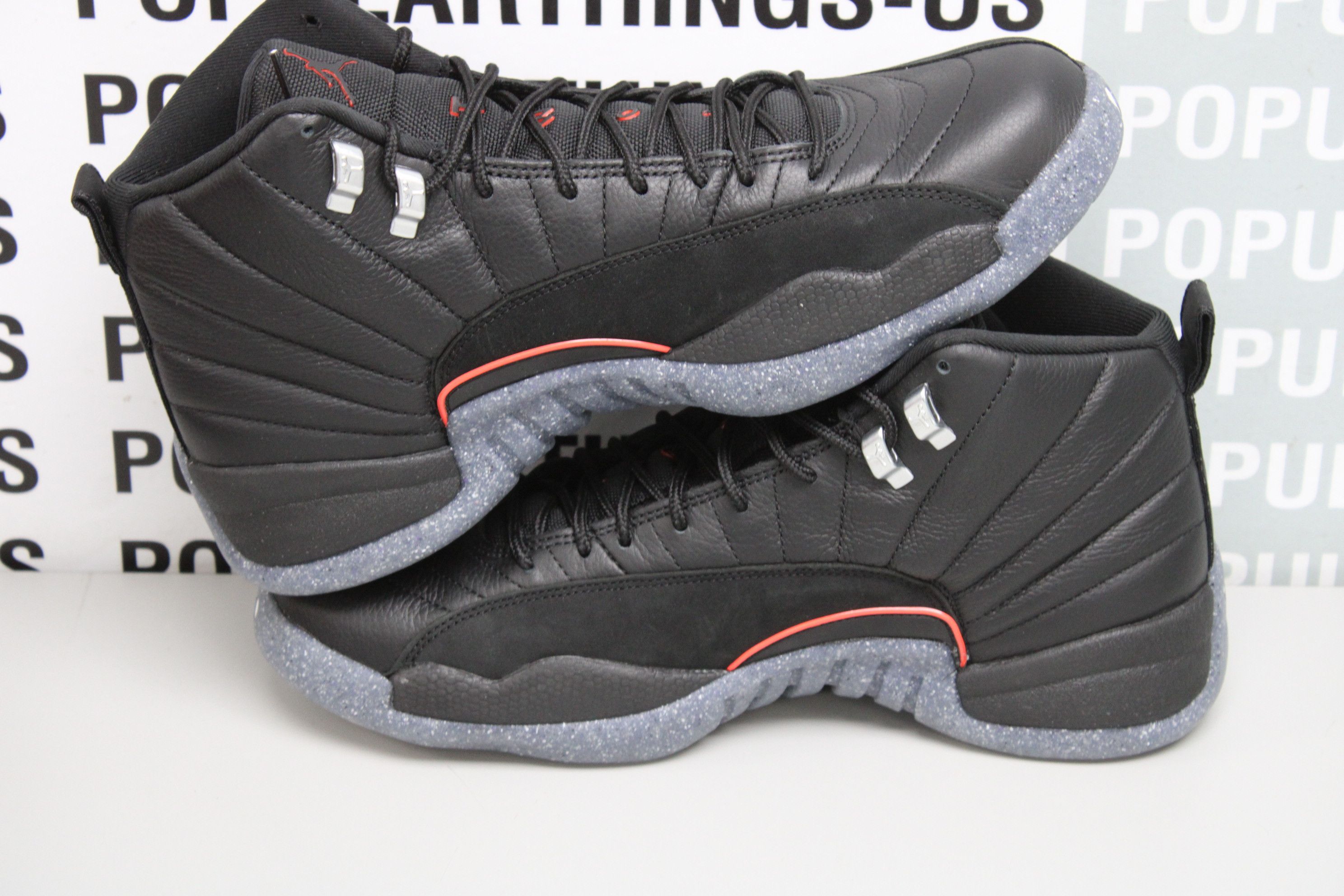 jordan 12 retro black bright crimson