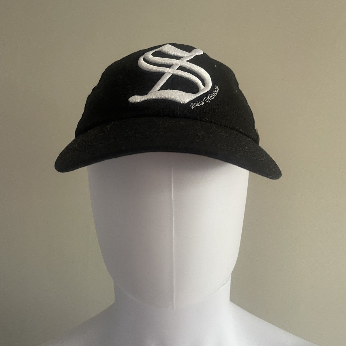Stella McCartney Stella McCartney Embroidered Baseball Cap Black Size ONE SIZE - 11 Thumbnail
