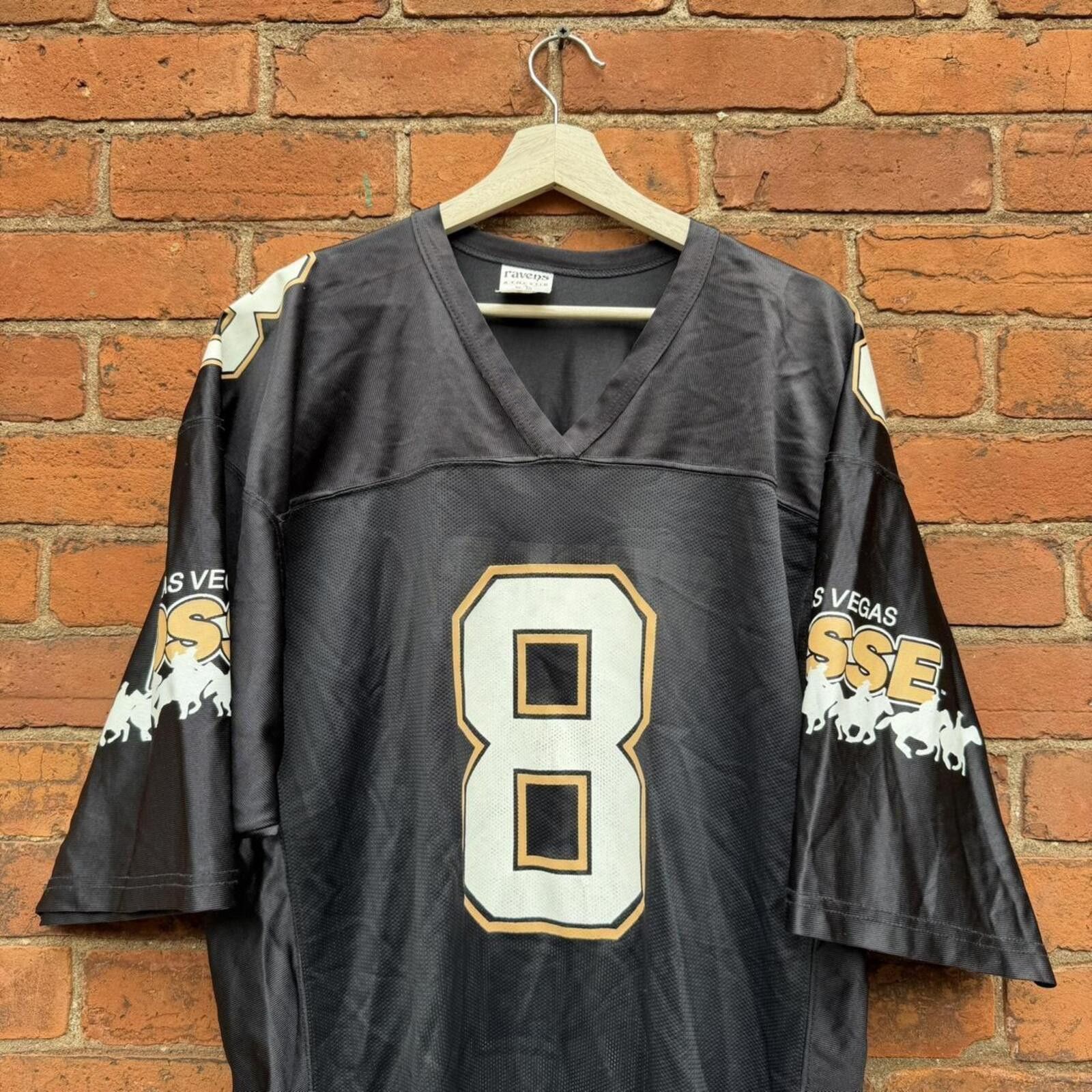 Other Vintage Las Vegas posse Carlos Huerta CFL ravens jersey 90s Size US XL / EU 56 / 4 - 2 Thumbnail