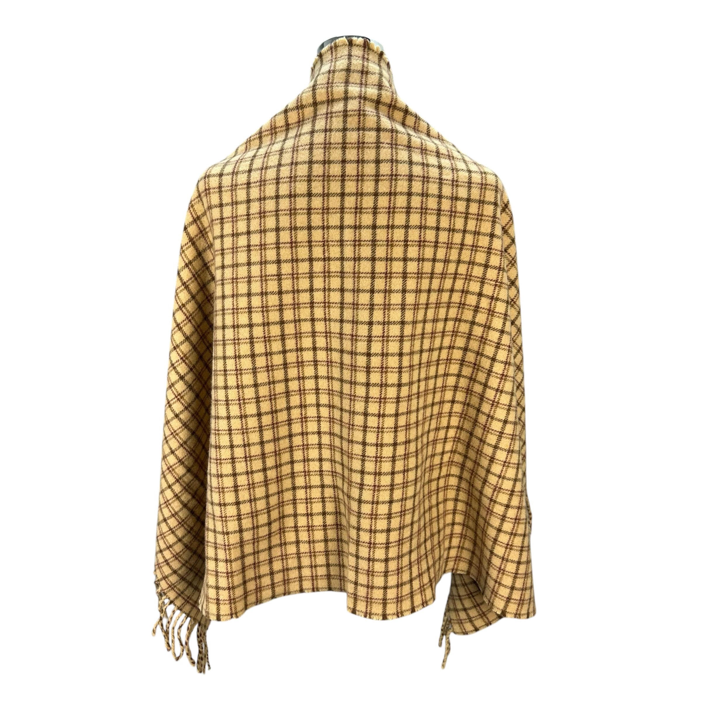 Ralph Lauren Vintage 90's RALPH LAUREN Wool Check Scarf #A76-1825 Size ONE SIZE - 2 Thumbnail