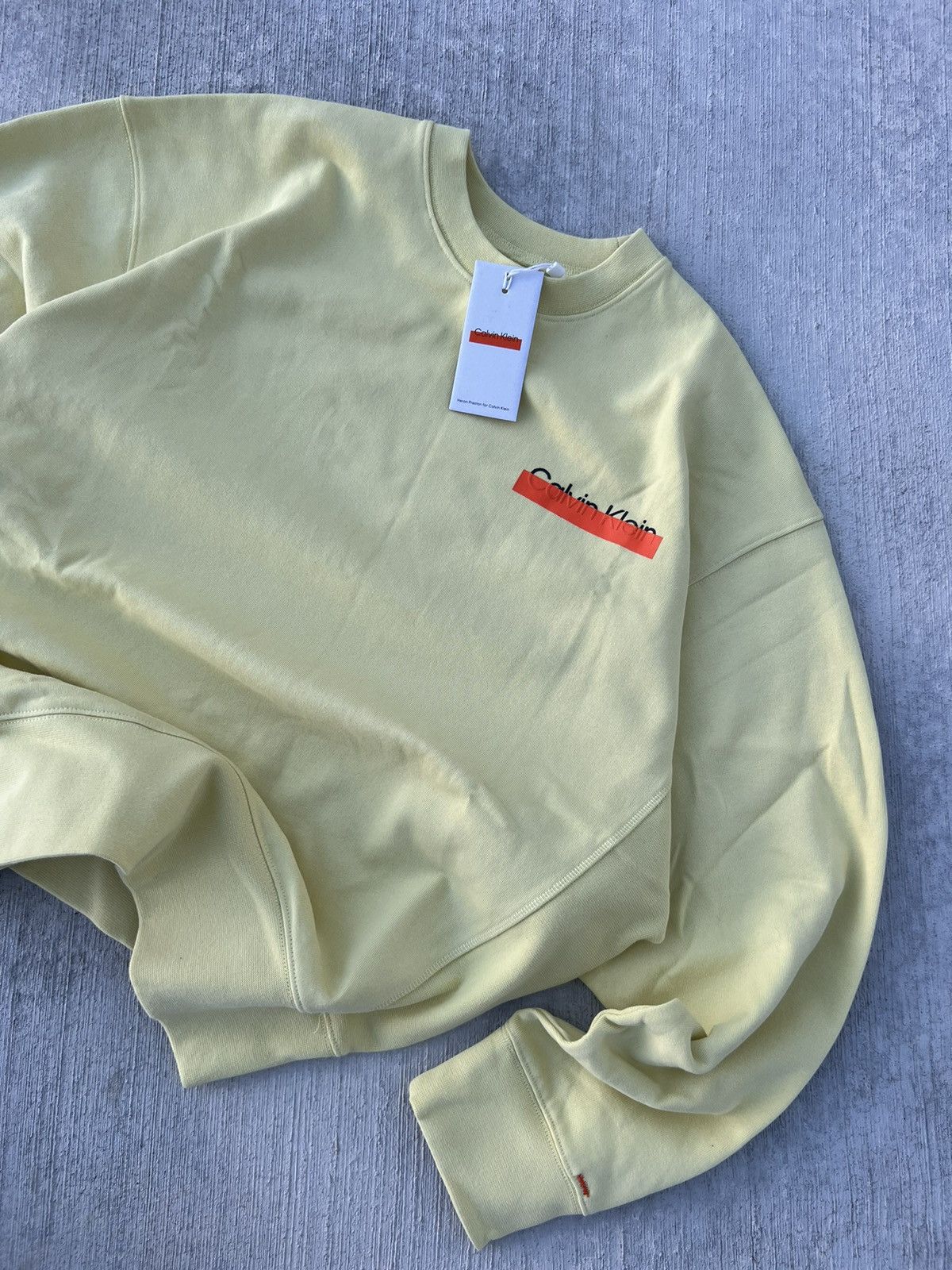 Calvin Klein × Heron Preston Heron Preston Calvin Klein Sweatshirt Crewneck Size US M / EU 48-50 / 2 - 6 Thumbnail