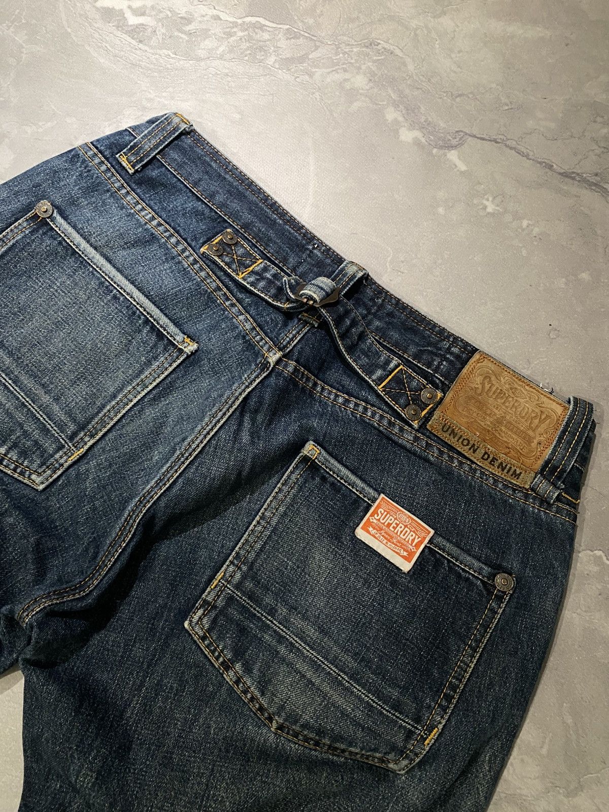 Vintage CRAZY Avan Number Nine Style Straight Jean-Y2K drip darkwear Size US 32 / EU 48 - 8 Thumbnail
