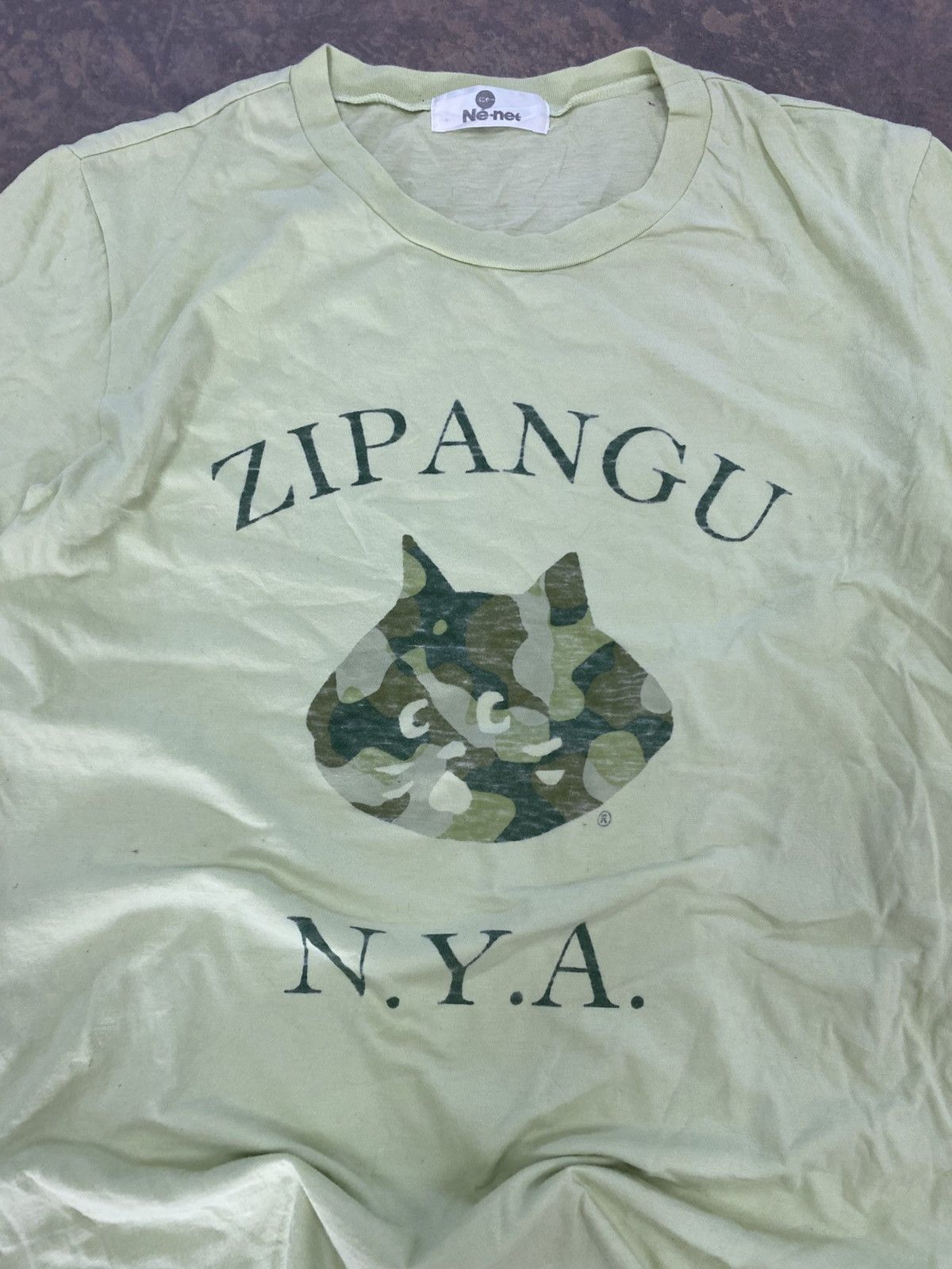 Ne-Net Issey Miyake Nenet Cat Tee Size US S / EU 44-46 / 1 - 5 Thumbnail