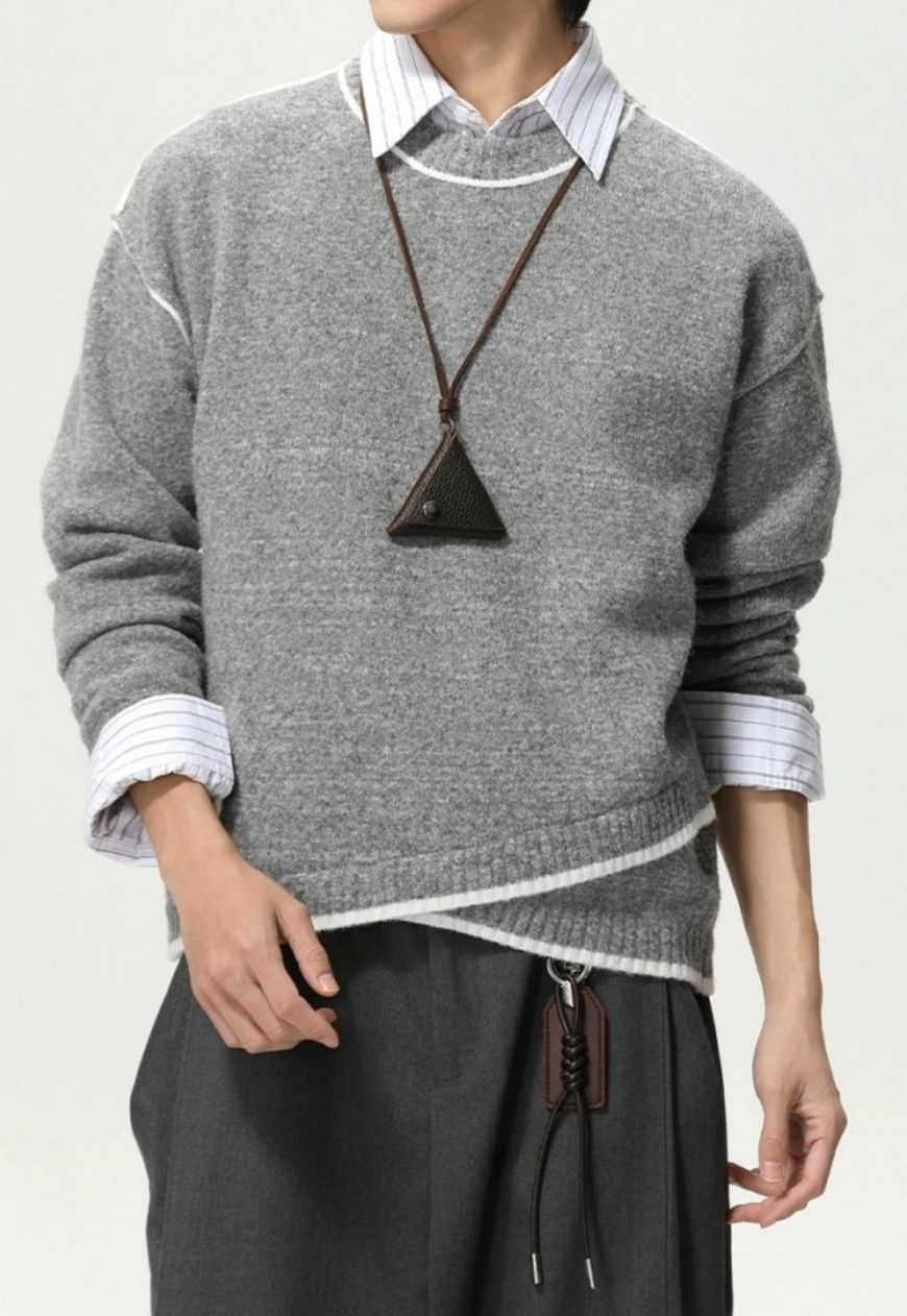 Other Men’s Cross-deconstructed sweater Size US M / EU 48-50 / 2 - 5 Thumbnail