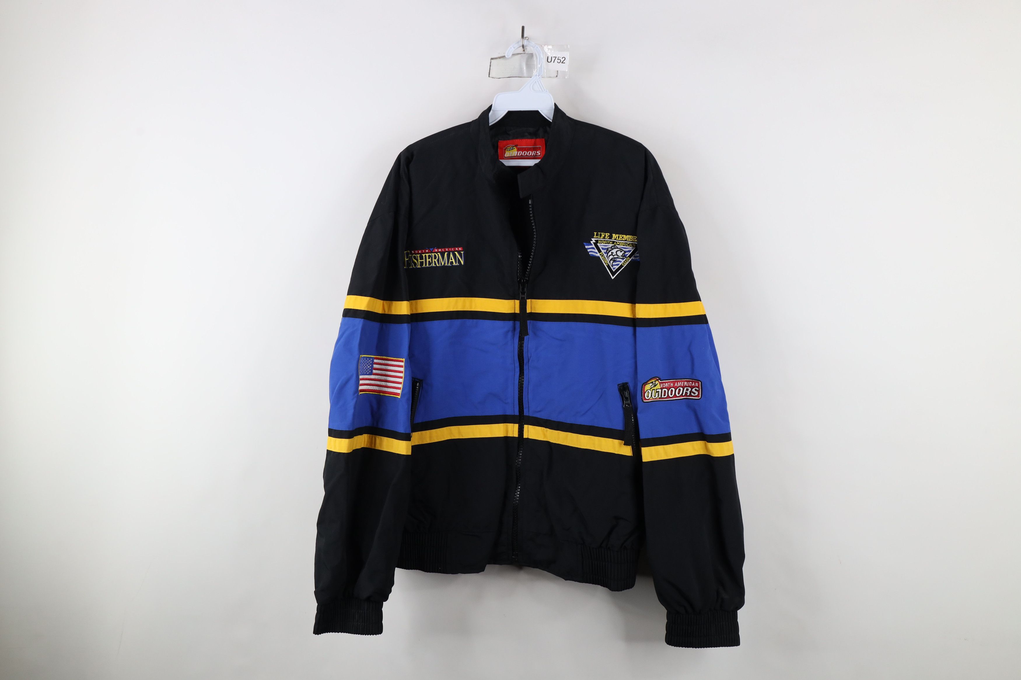 Vintage North American Fisherman Full Zip Bomber Jacket