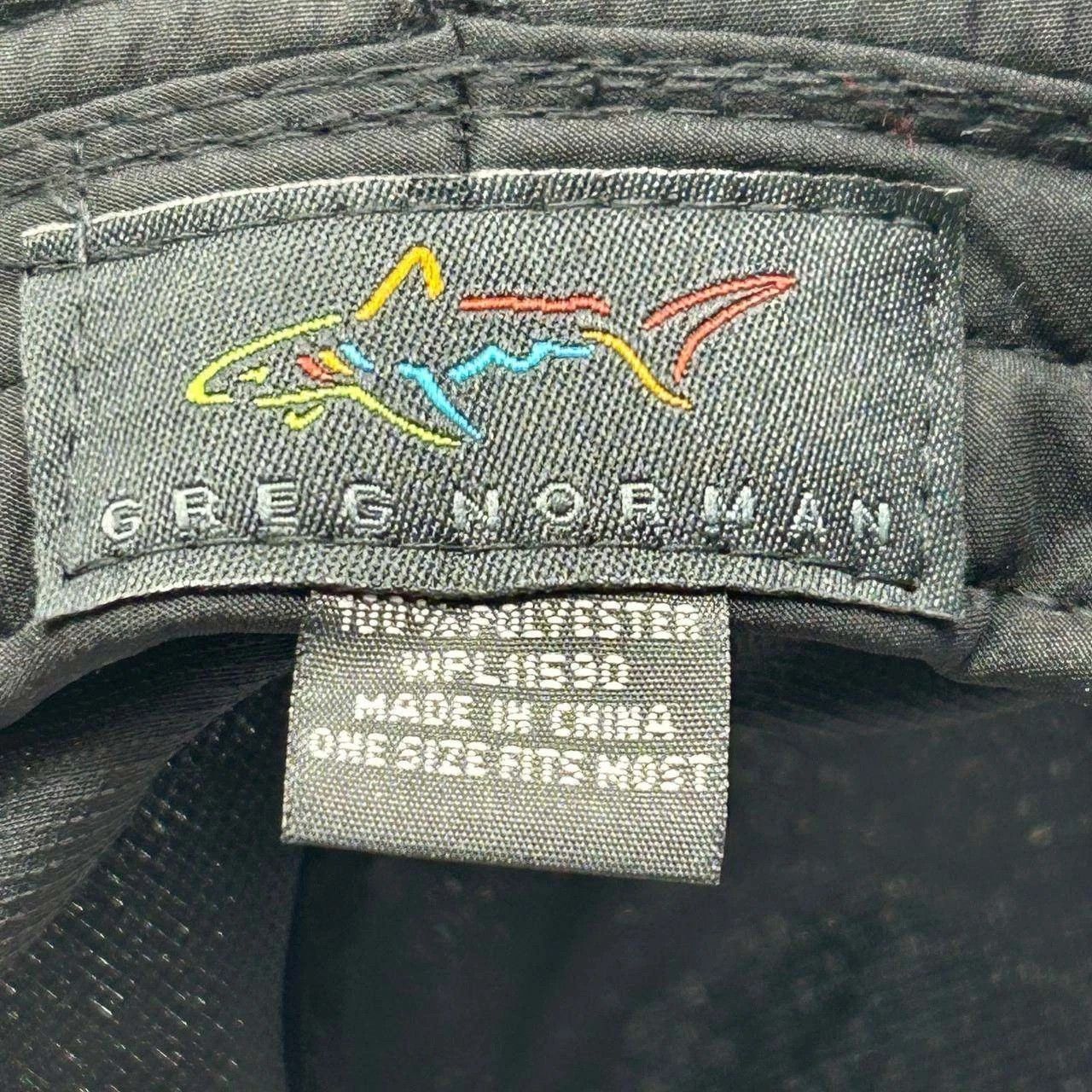 Greg Norman Greg Norman Golf Hat Men Black Embroidered Bucket Cap New Size ONE SIZE - 3 Thumbnail