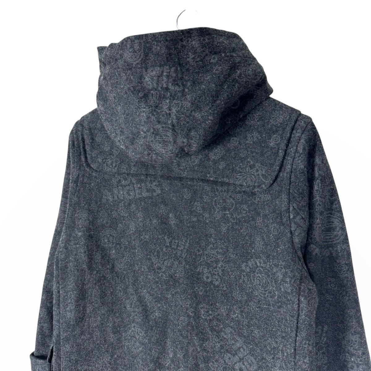 Angel Blue 🌟ANGEL BLUE HOODIE DUFFLE COAT JACKET Size L / US 10 / IT 46 - 7 Thumbnail