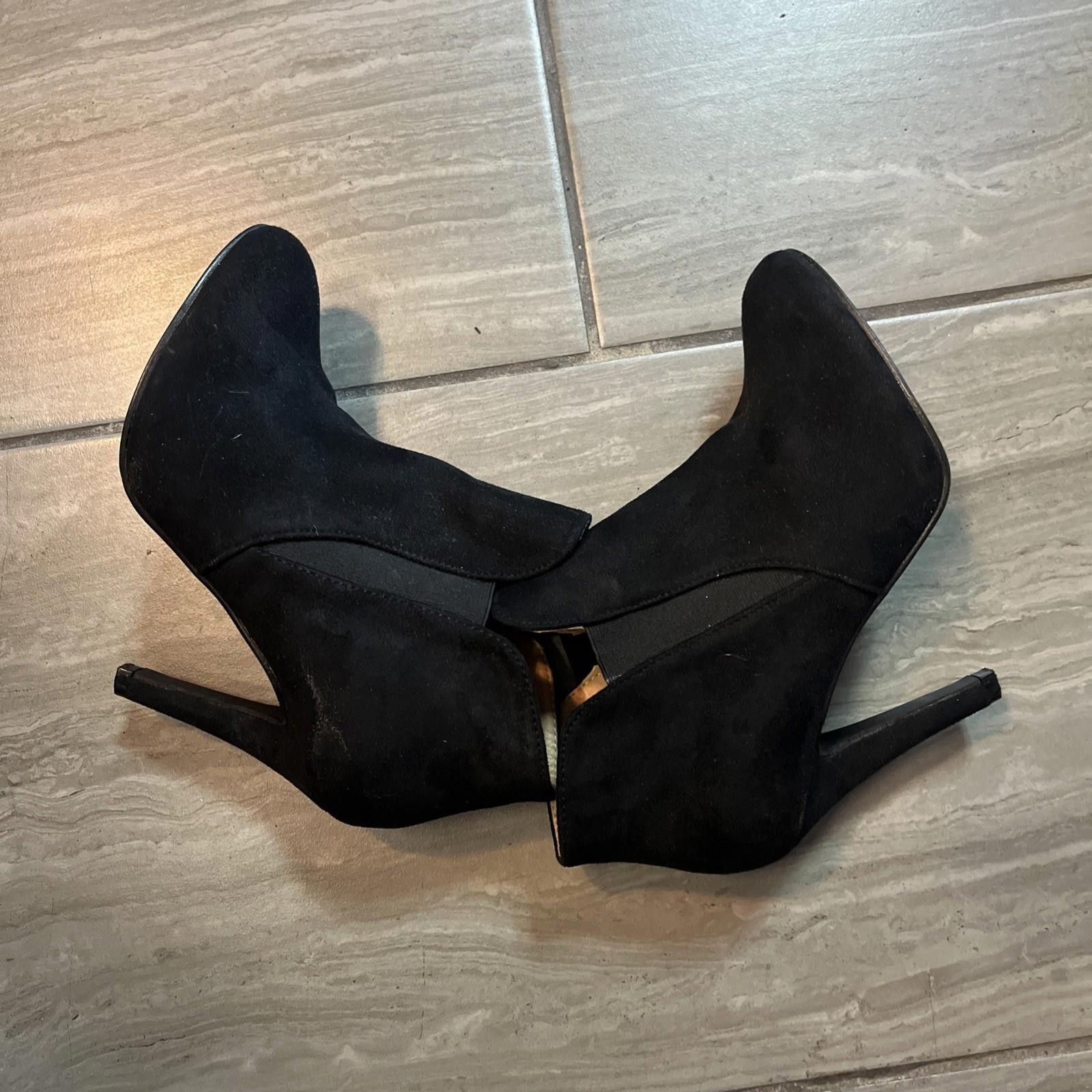 Billabong Ankle Boot Bella Marie Kendall 7.5 Suede Black Pumps Booties Size US 7.5 / IT 37.5 - 6 Thumbnail