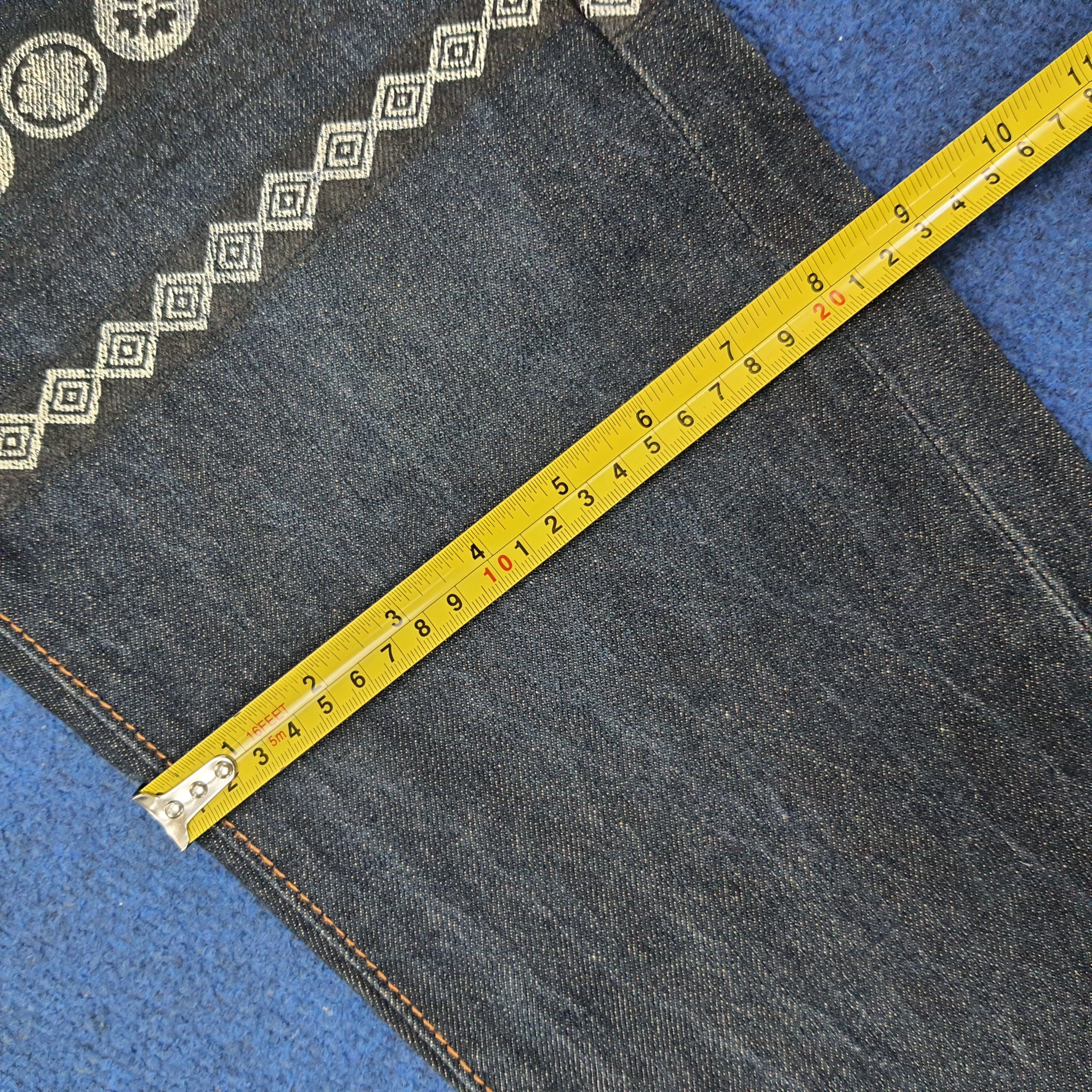 Japanese Brand Vintage Evisu Selvedge Japan Custom Daicock Jeans C244N11 Size US 32 / EU 48 - 18 Thumbnail