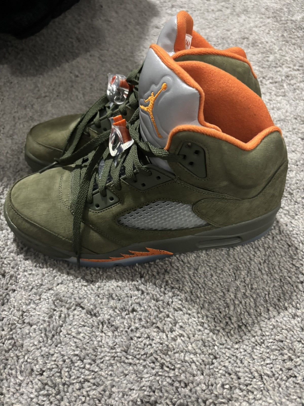 Jordan Brand Jordan Brand 5 Olive Green Size US 10 / EU 43 - 3 Thumbnail