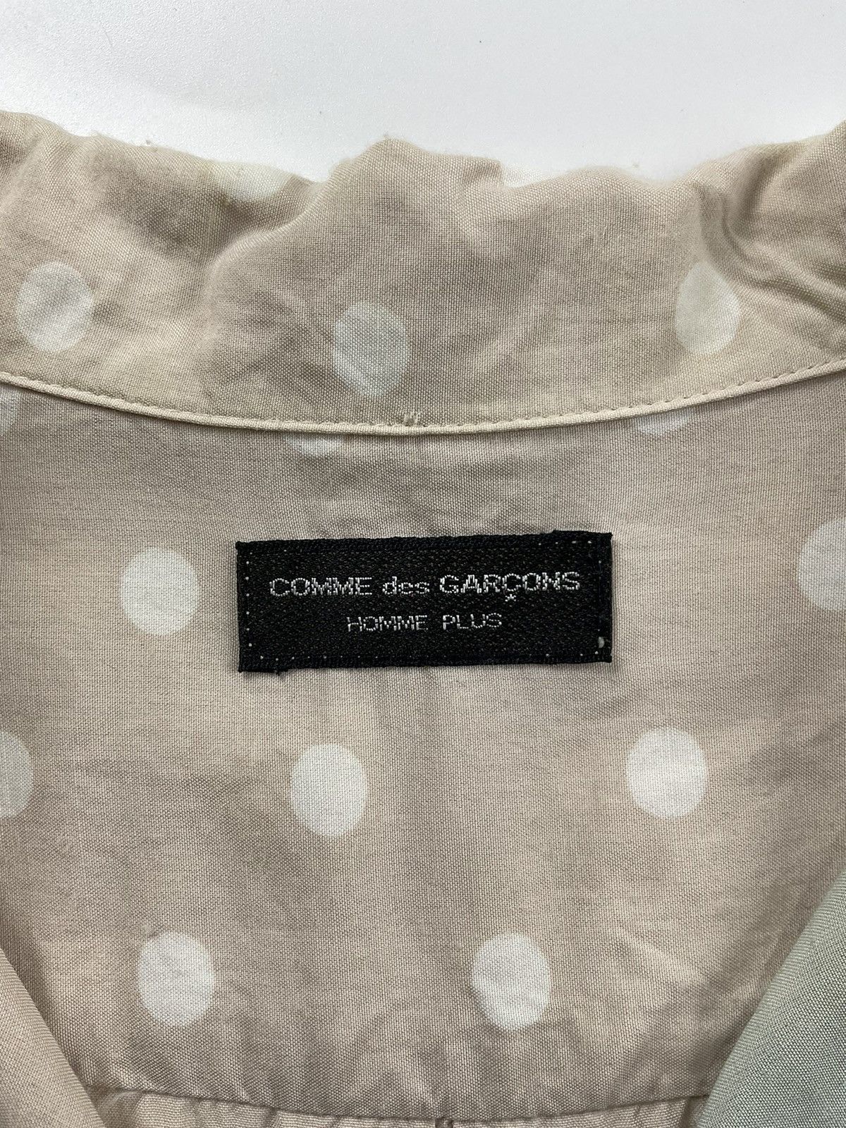 Comme des Garcons Homme Plus Comme des Garcons Homme Plus SS89 Multicolor Polka Dot Shirt Size US XL / EU 56 / 4 - 9 Thumbnail