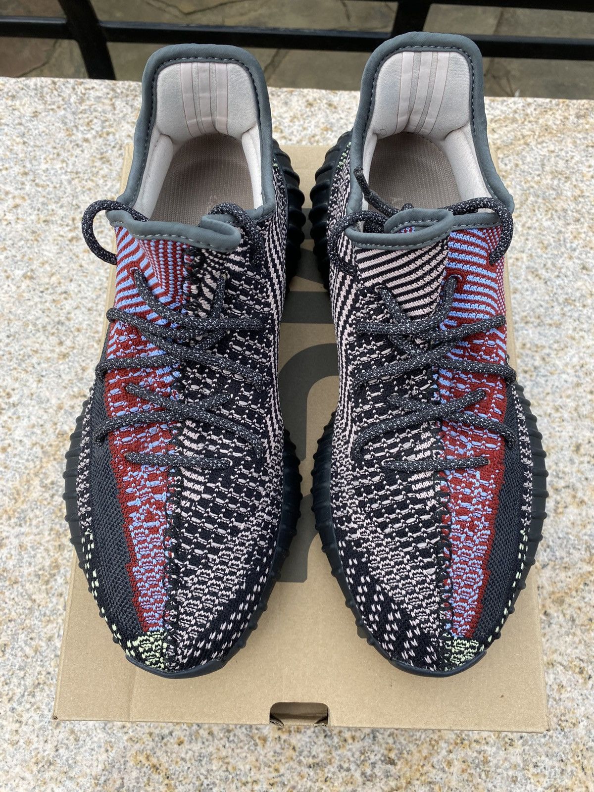 Adidas Yeezy Boost 350 V2 Yecheil Non-Reflective FW5190 Men SZ 10 Size US 10 / EU 43 - 3 Thumbnail
