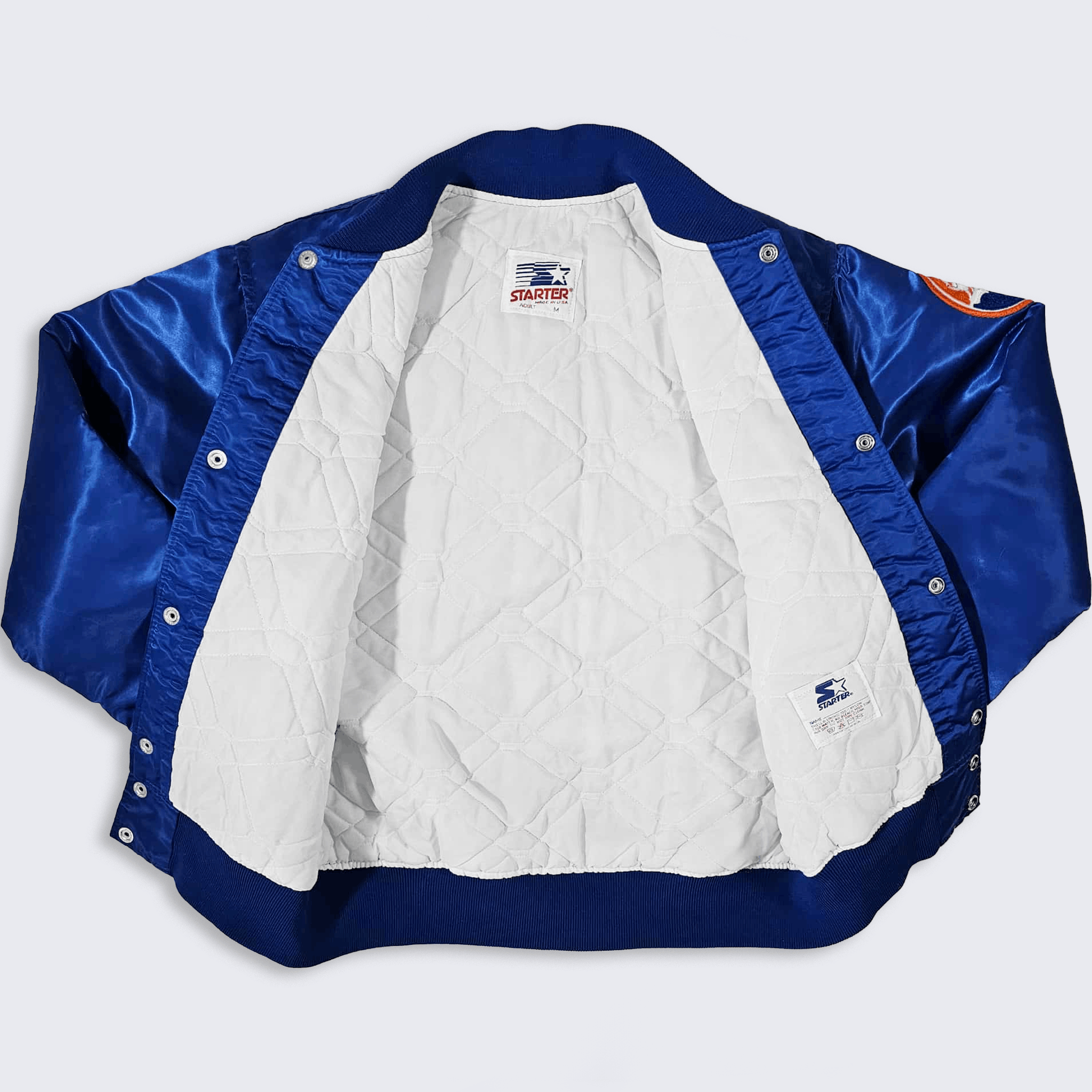 Vintage Florida Gators Vintage 80s Starter Satin Bomber Jacket Size US M / EU 48-50 / 2 - 3 Thumbnail