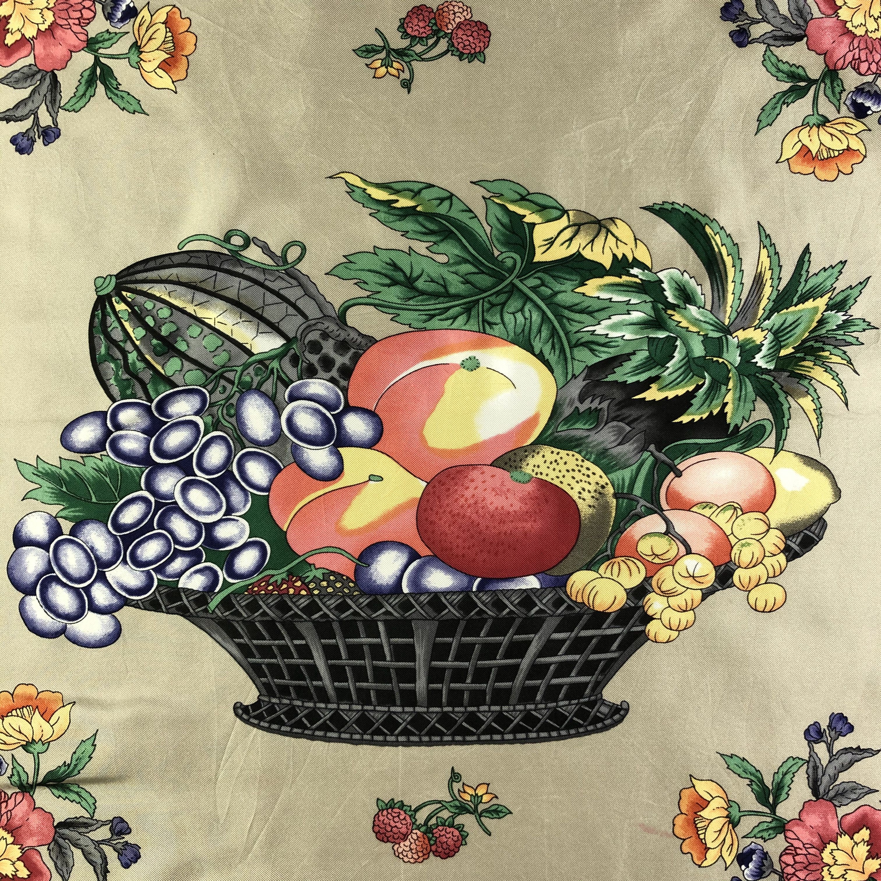 Vintage Vintage Silk Scarf Size ONE SIZE - 5 Thumbnail