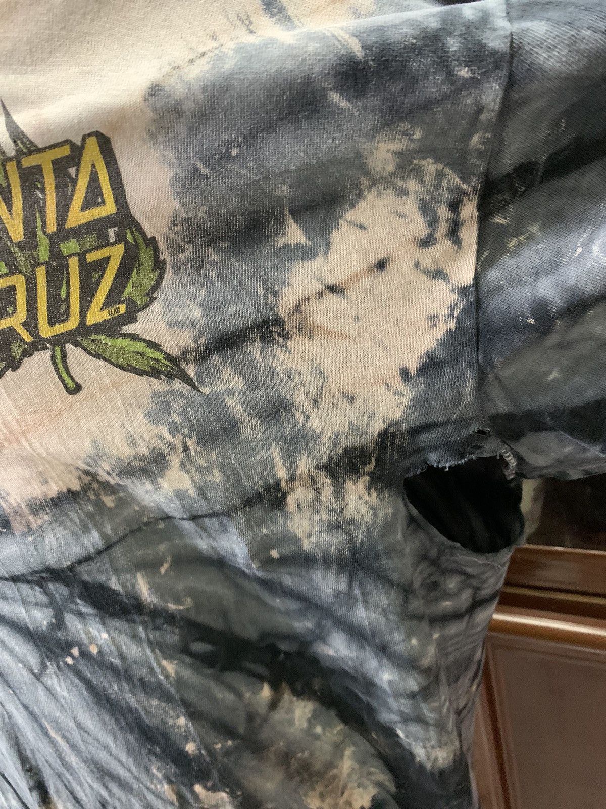 Santa Cruz Skateboards × Vintage Santa Cruz Marijuana Distressed T-Shirt Size US XL / EU 56 / 4 - 15 Thumbnail