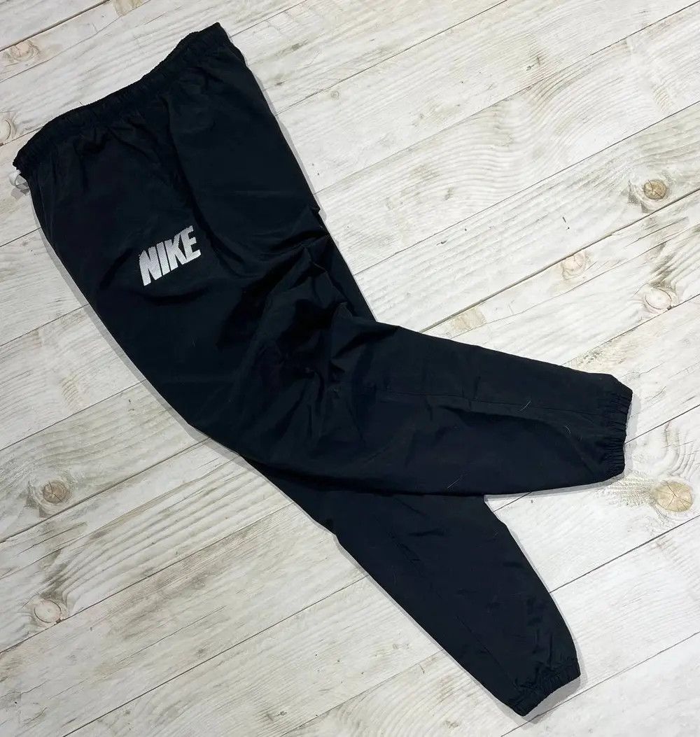 Nike Vintage Nike Track Pants 00s Big Logo Nylon Y2K Size US 38 / EU 54 - 2 Thumbnail