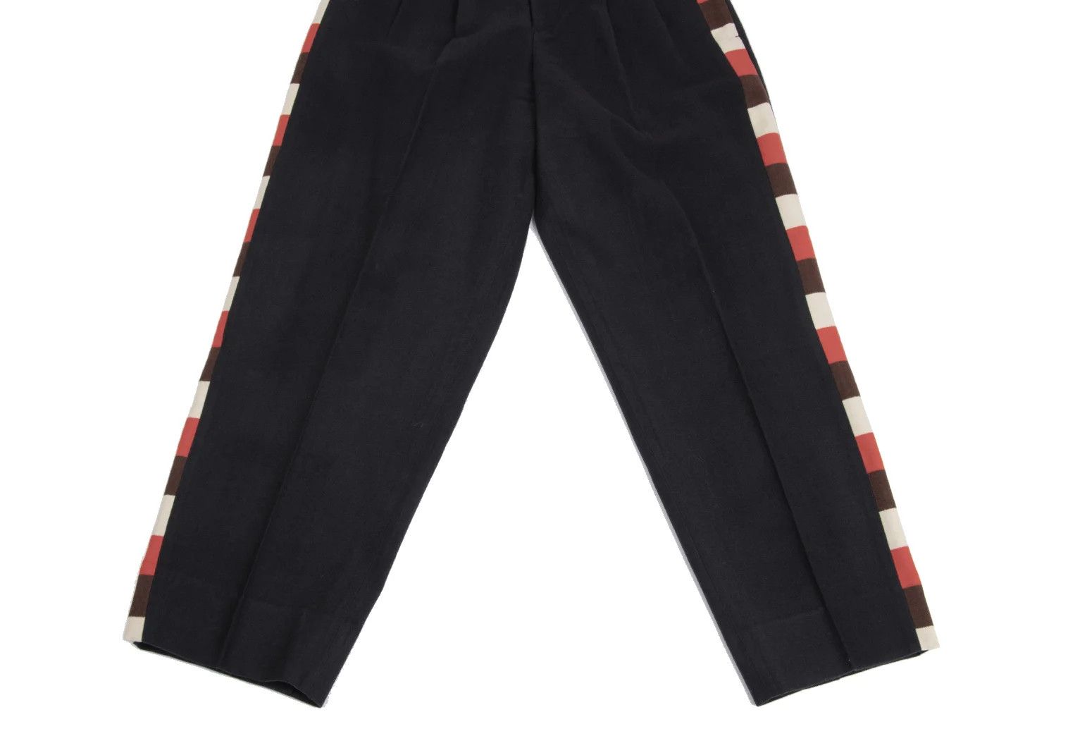 Yohji Yamamoto Yohji Yamamoto Felt Wool Pants Dark Navy S Size US 30 / EU 46 - 7 Thumbnail