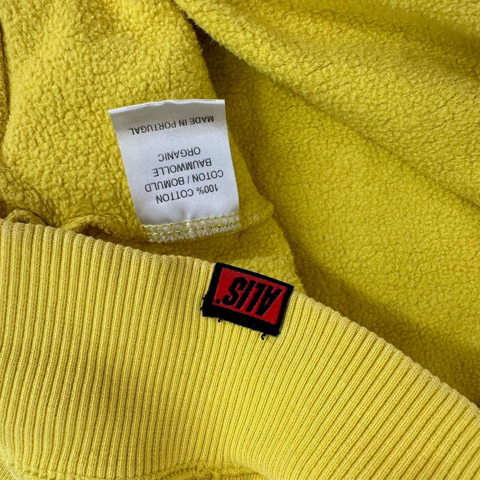 Other Y2K Alis Skateboard ski hoodie boxy XL yellow faded boxyfit Size US XL / EU 56 / 4 - 3 Thumbnail