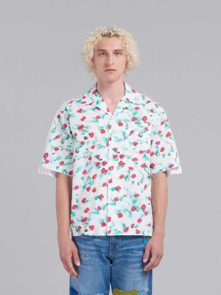Marni oc11z0525 Printed Hawaian Shirt in Multicolor Size US XL / EU 56 / 4 - 3 Thumbnail