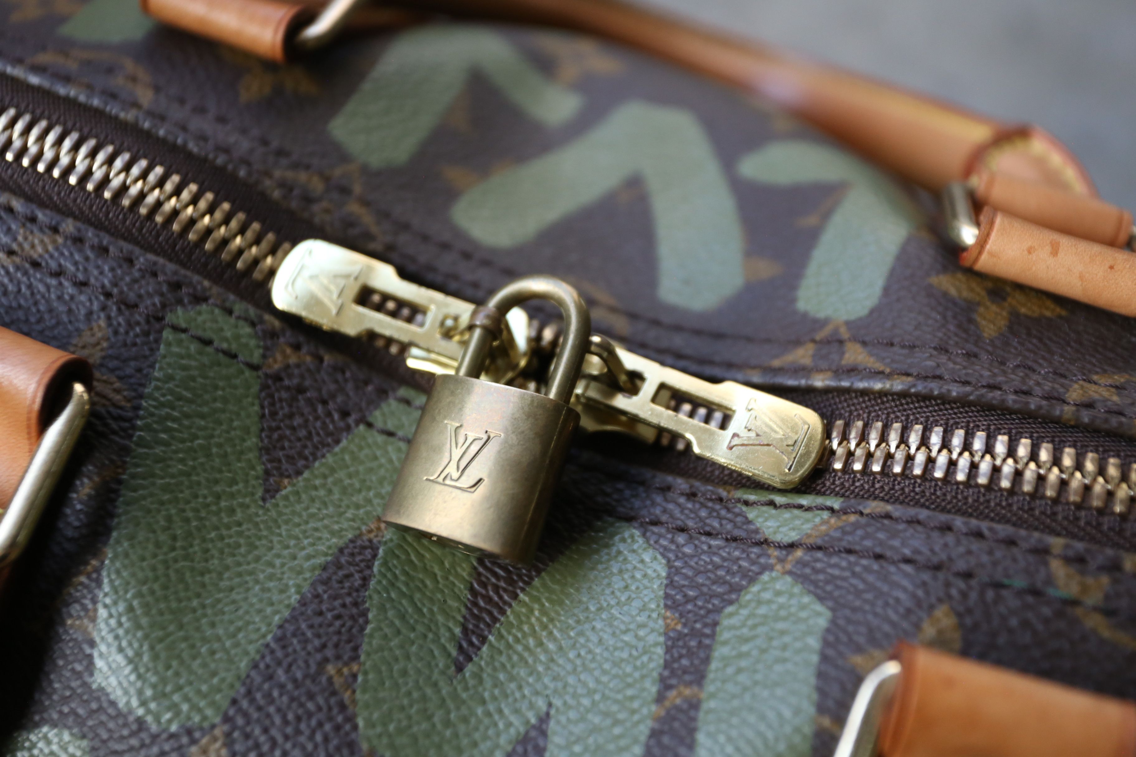 Louis Vuitton × Stephen Sprouse LV - Stephen Sprouse - MJ - S/S 01 - Graffiti Keepall 50 Size ONE SIZE - 13 Thumbnail
