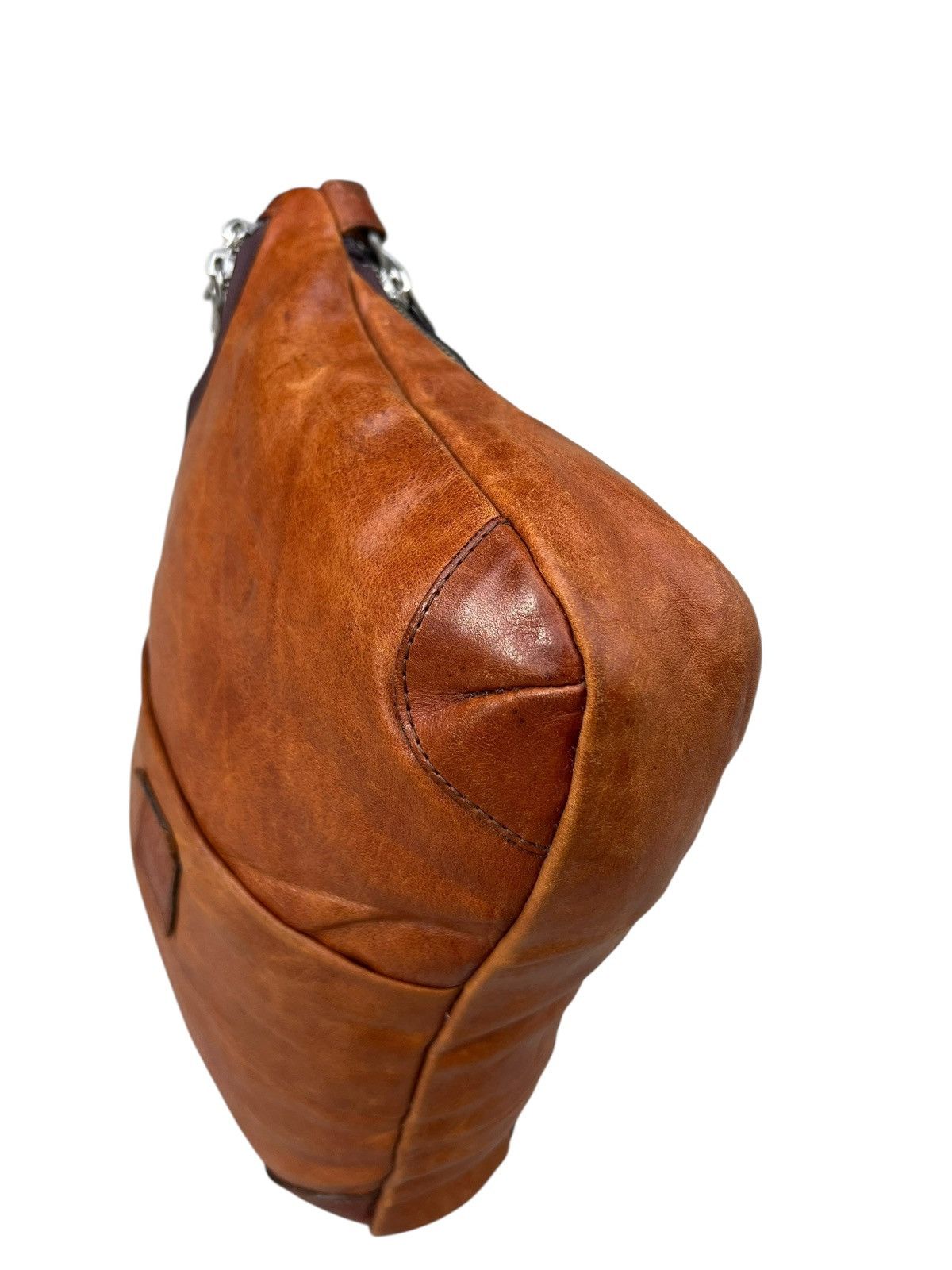 Leather Patina Brown Leather Bag Creed Japan Size ONE SIZE - 14 Thumbnail
