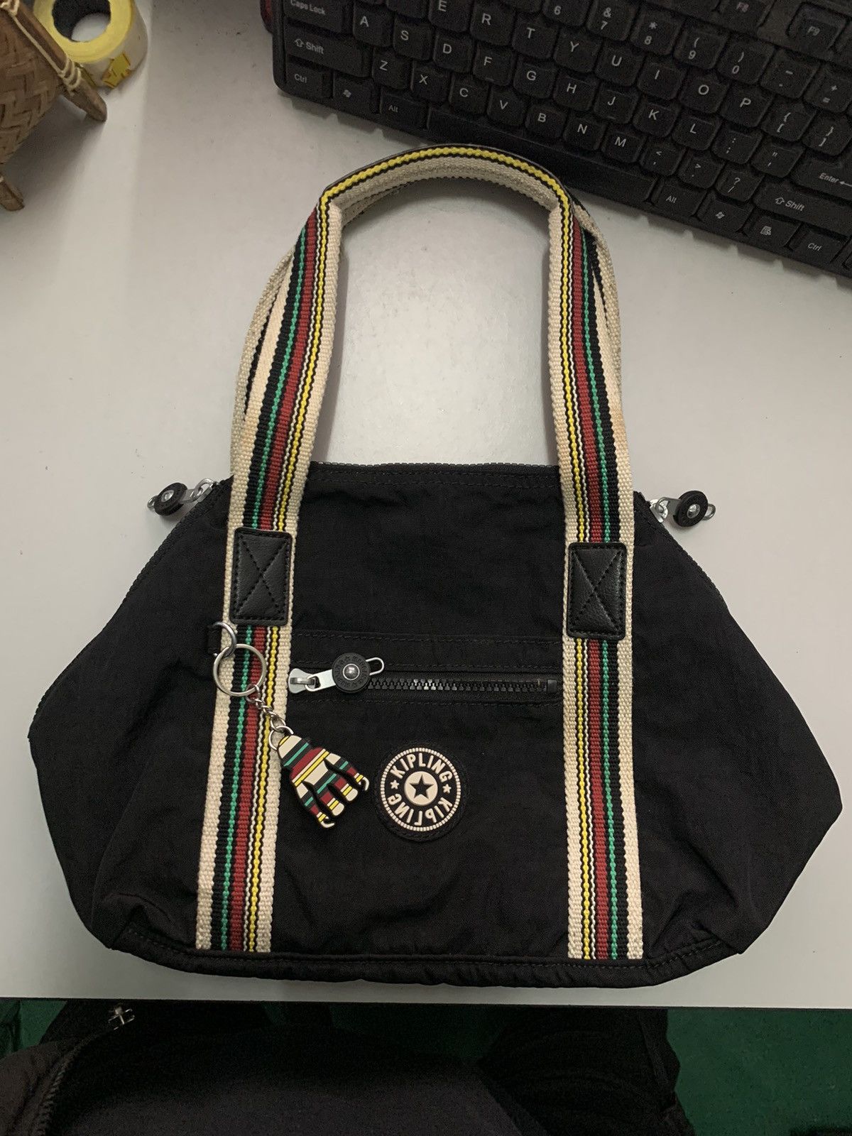 Designer × Japanese Brand Rare Kipling Handle bag / shoulder Bag By japanese Brand Size ONE SIZE - 2 Thumbnail