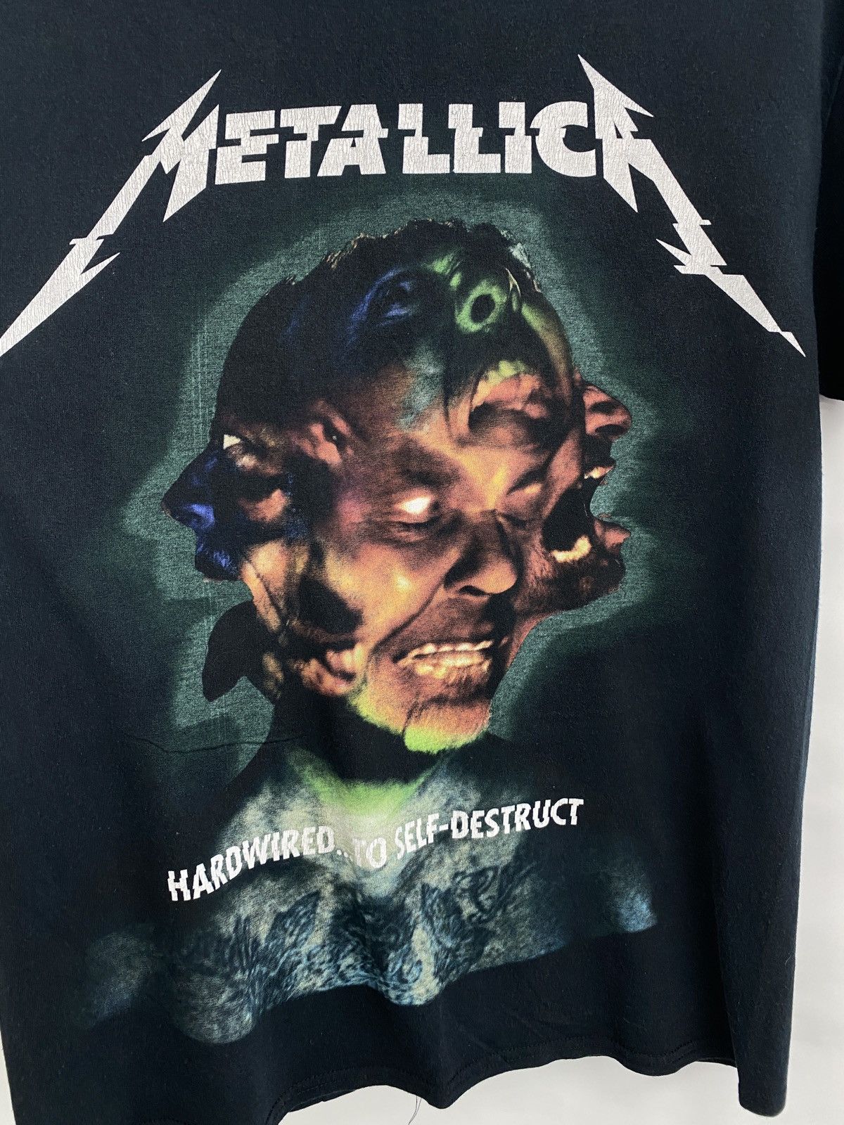 Band Tees × Metallica × Vintage Vintage Y2K Metallica T-Shirt Rare Retro Hype Size US M / EU 48-50 / 2 - 4 Thumbnail